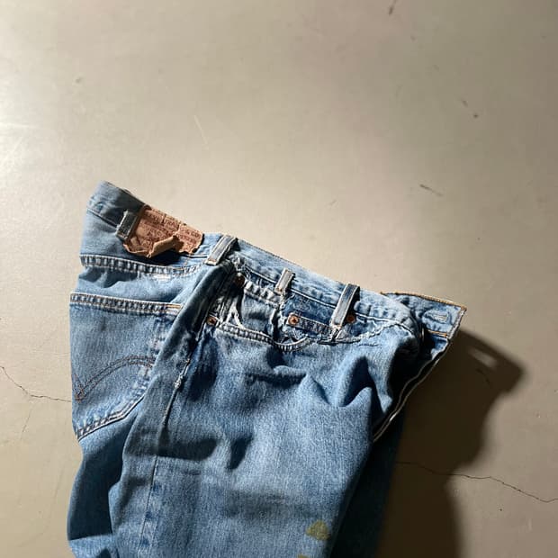 KZ ATELIER  Remake Levi’s 501 Denim Pant