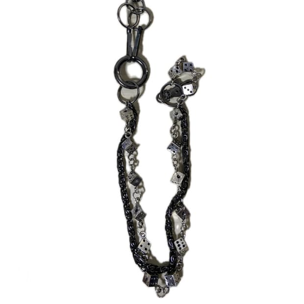 주사위 체인 키링