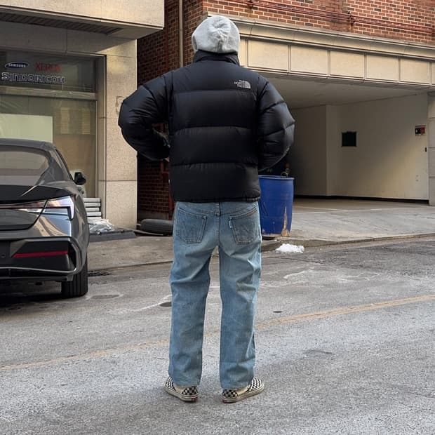 90s Club Med USA 로고 데님 팬츠