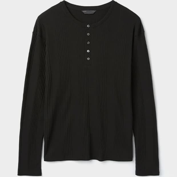 르마드 헨리넥 슬리브 니트