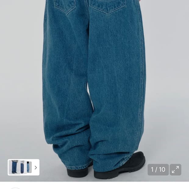 [스웨이드] 데님 팬츠 (시착 1회)