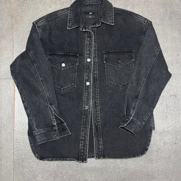 ZIO SONGZIO 블랙 데님 셔츠 자켓　20fw