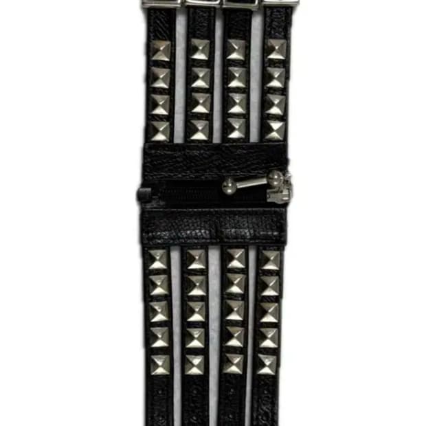 히스테릭 글래머 90s 아카이브 가죽 스터드 팔찌