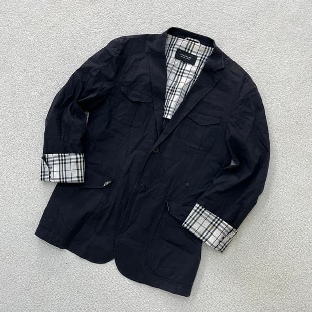 L 버버리 블랙라벨 사파리 필드 자켓 0331M