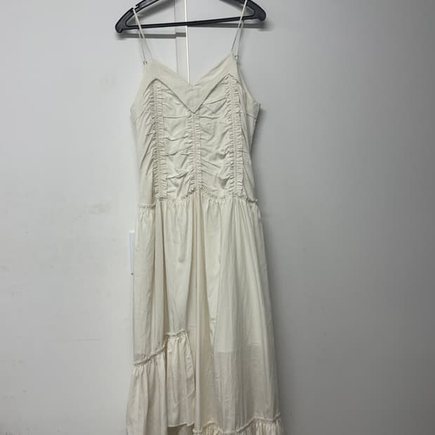 인사일런스 빈티지 프릴 맥시 원피스(새상품)