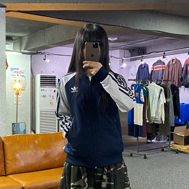 아디다스 슈퍼걸 레오파드 트랙탑 져지 B5624