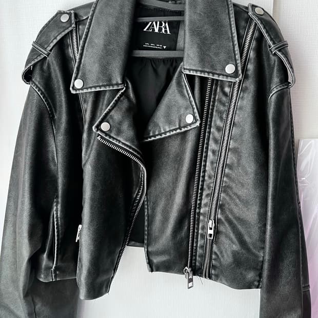 zara leather