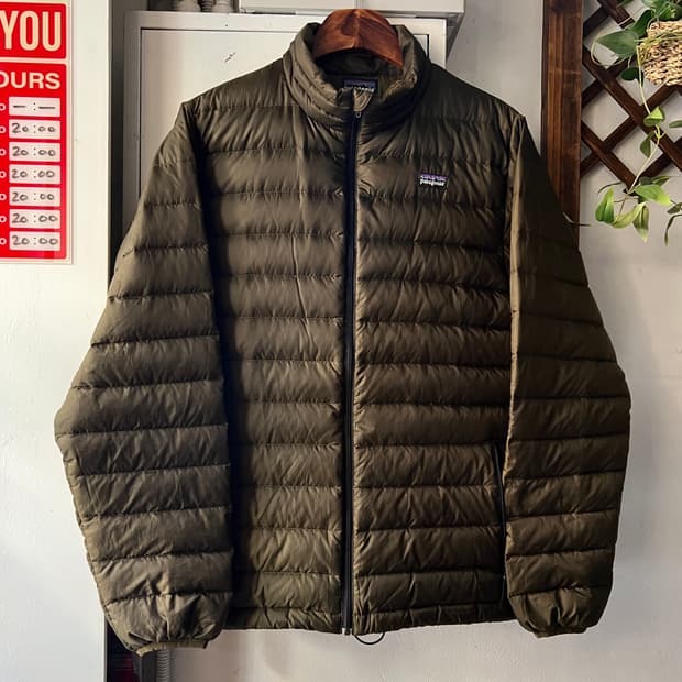 [S]00's 파타고니아 다운스웨터 올리브그린