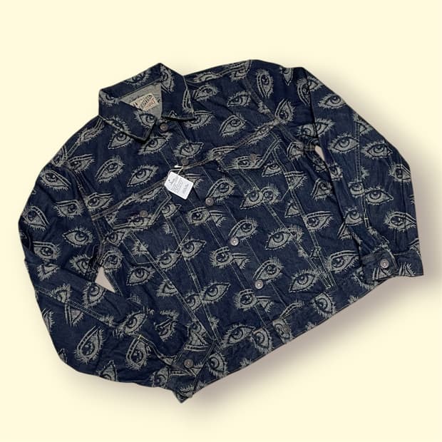 캐피탈 12온즈 스피크이지 데님 써드 자켓 인디고