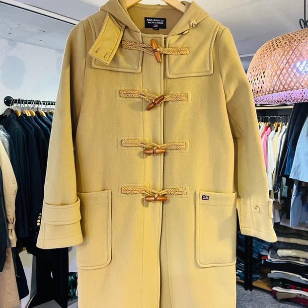 폴로 진스 더플 코트 옐로우 (90 / 여성 44–55)