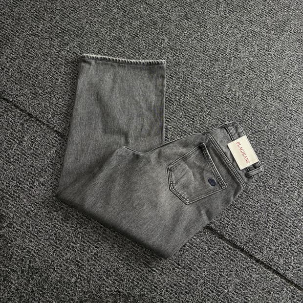 PLAC 와이드핏 흑청 데님 팬츠 4270