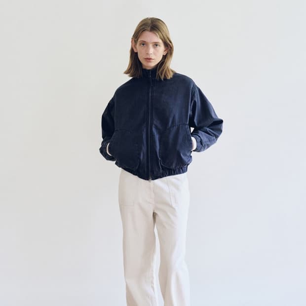 Pocket Harrington Blouson (Navy)