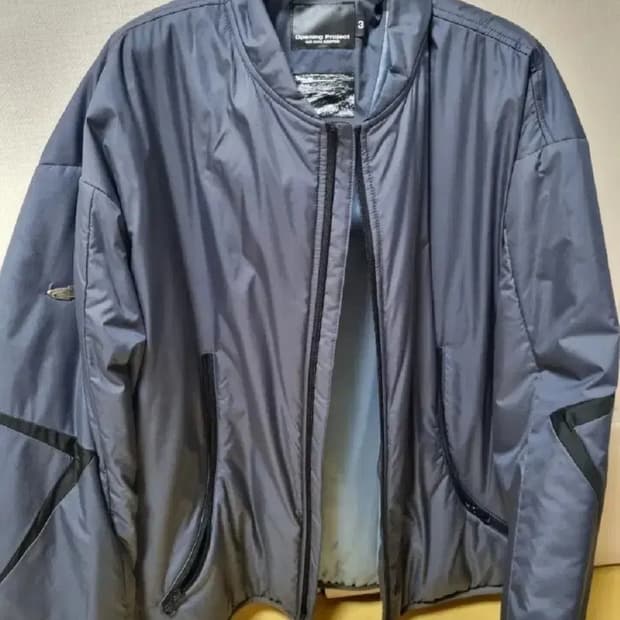 오프닝프로젝트 에디션 봄버 자켓 차콜