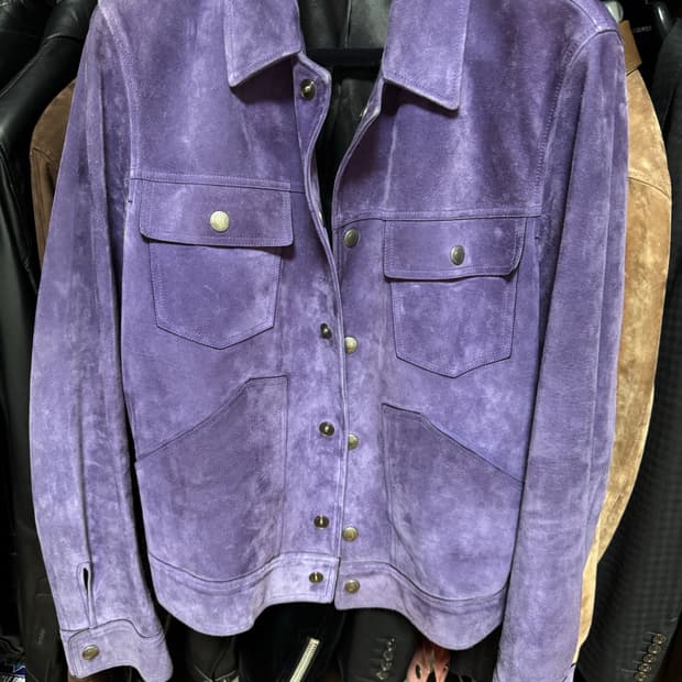 톰포드/ 스웨이드 트러커/52