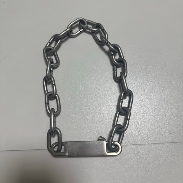 릭오웬스 체인 초커 판매합니다 .