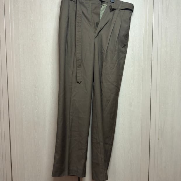 [1]오파츠 벨티드 슬랙스 베이지