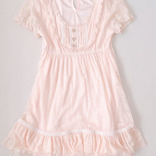 리즈리사 핀터 레이스 원피스 히메갸루 라떼갸루