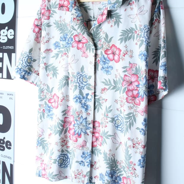 W(L-2XL) 블레어 반팔 카라 티셔츠 USA 90S년대-H36582
