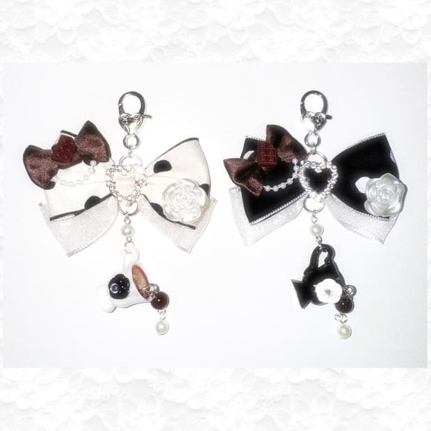 𖦹°‧ latteart keyring / 라떼아트 키링 ☕️