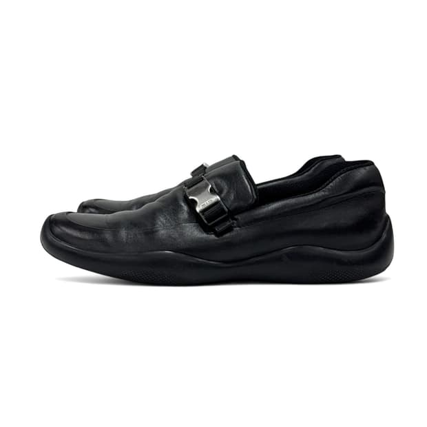  Prada 90‘s Sports Buckle Loafer 