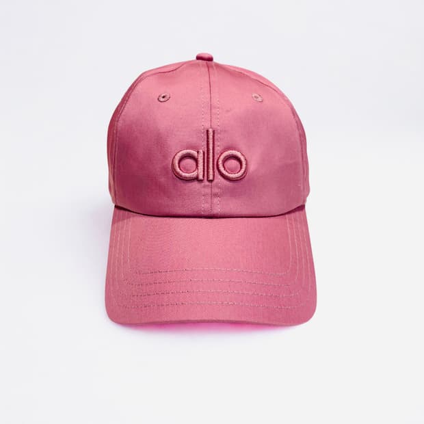 ALO 알로 핑크 볼캡