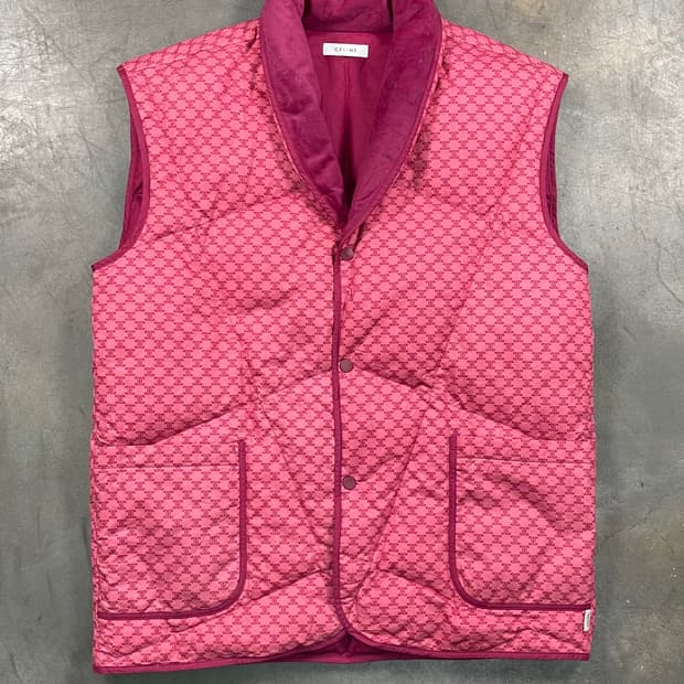 셀린느 트리엄프 패딩 베스트