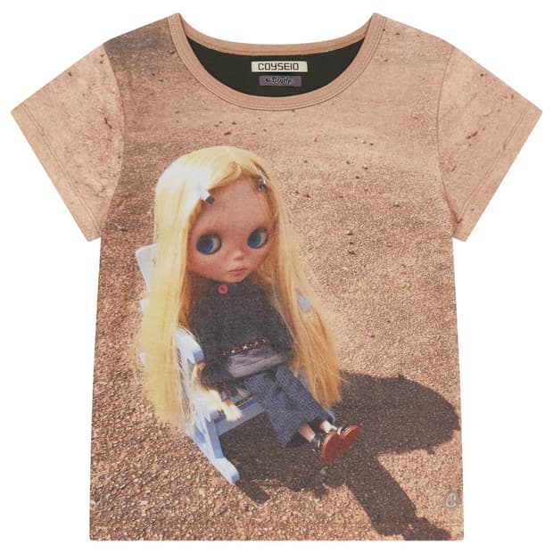 코이세이오 브라이스 시닉 그래픽 티셔츠 애쉬브라운