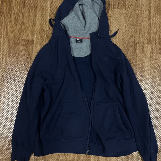 스타터 네이비 후드집업