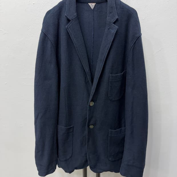 정품) filmelange 필멜란지 네이비 가디건 자켓 XL
