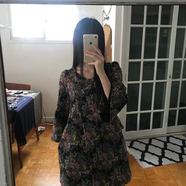 nowsikaa 빈티지 패턴 자켓 