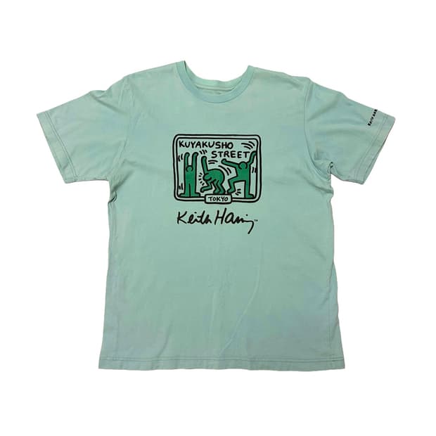키스 해링 Keith Haring UT 민트 반팔 티셔츠