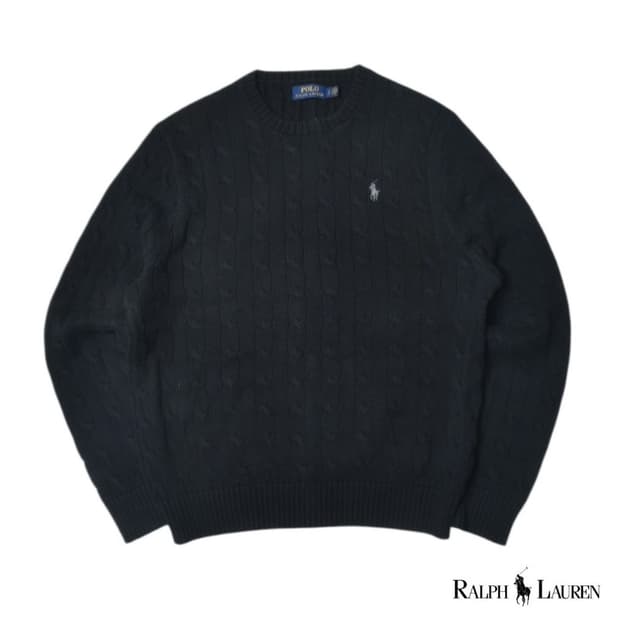 폴로 랄프로렌 케이블 코튼 니트 L N1179