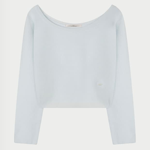 유솝 제인 니트 베이비블루 스카이블루