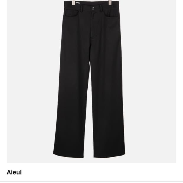 아이엘 Aryal Trouser_Black 48