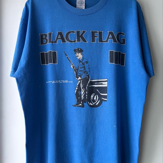 빈티지 Early 2000s Black Flag 블랙 플래그 밴드 티셔츠