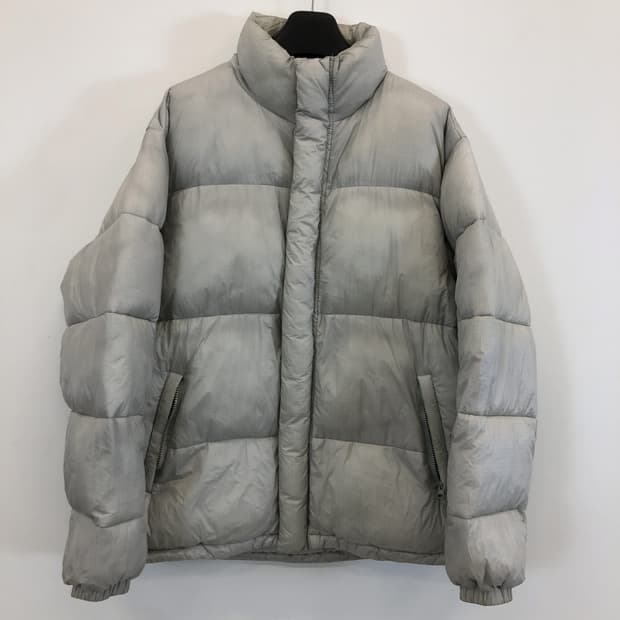 자라 dnwr 라이트그레이 푸퍼패딩 XL