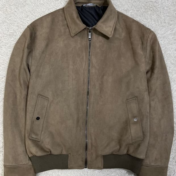 자라 스웨이드 집업 자켓/#2984