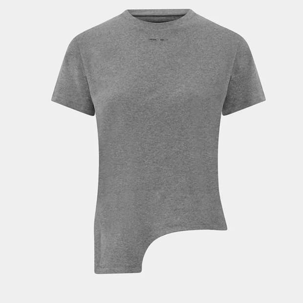 (1회착용) asymmetric tshirt