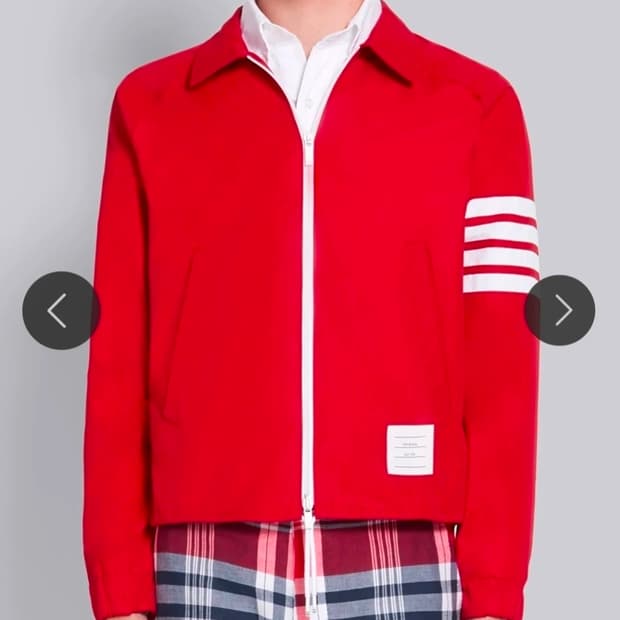 톰브라운 립스탑 윈드브레이커 점퍼(3/100/정품)