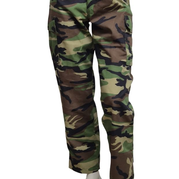 국군 구형 최후기형 얼룩무늬 동계 전투복 바지 하의 (M)