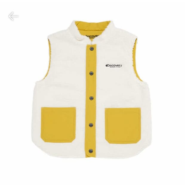 디스커버리 리버시블 플리스 조끼