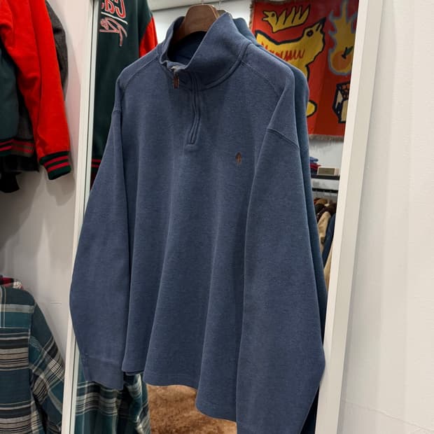 Polo ralph lauren 폴로 랄프로렌 하프넥 쿼터 집업 니트