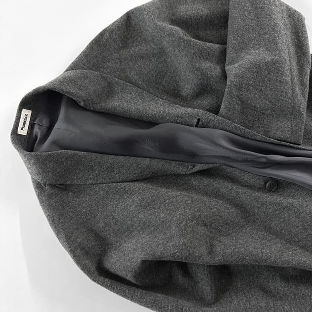 90~00s 플랜테이션 바이 이세이 미야케 돌먼 슬리브 자켓