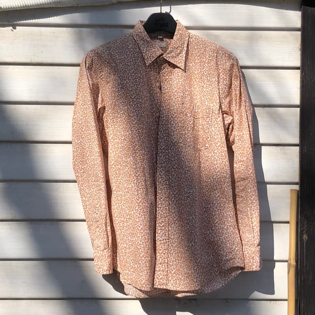 빈티지 유니클로 플로럴 패턴 셔츠