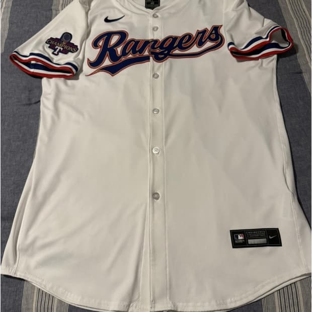 mlb 텍사스 코리시거 어센틱 유니폼