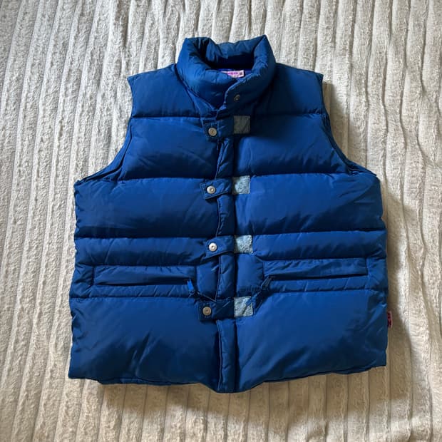 vintage padding vest