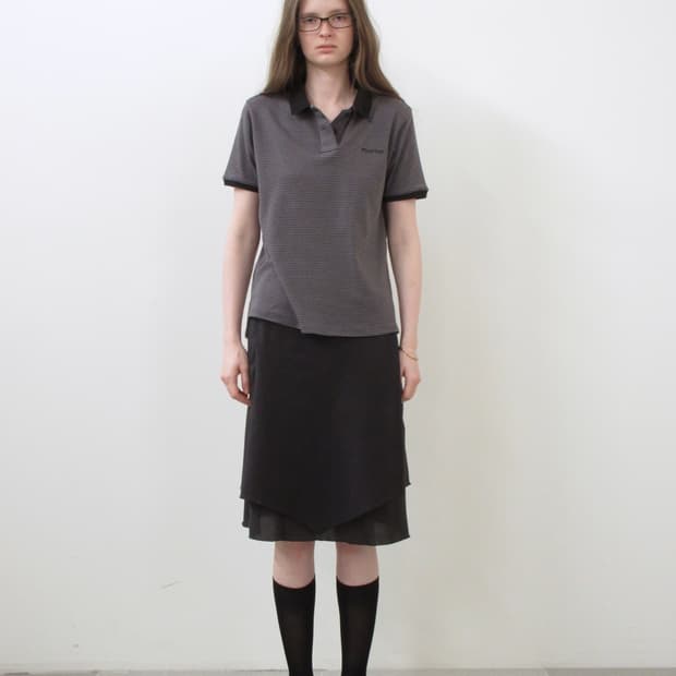 파이카 VINTAGE STRIPED PIQUE SHIRT