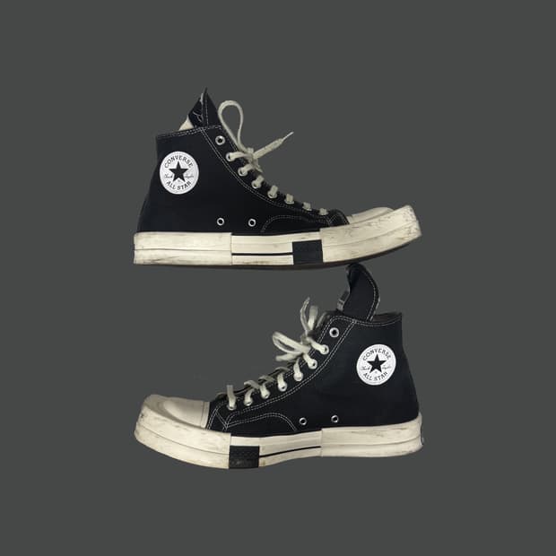 (310) 컨버스 다크쉐도우 터보다크 척70 하이 블랙