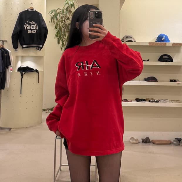 나이키 에어 로고 크루넥 맨투맨 U609