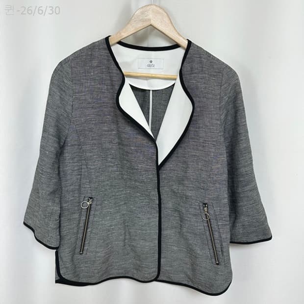 a.b.fz여자 얇은 자켓 가디건 그레이 FREE